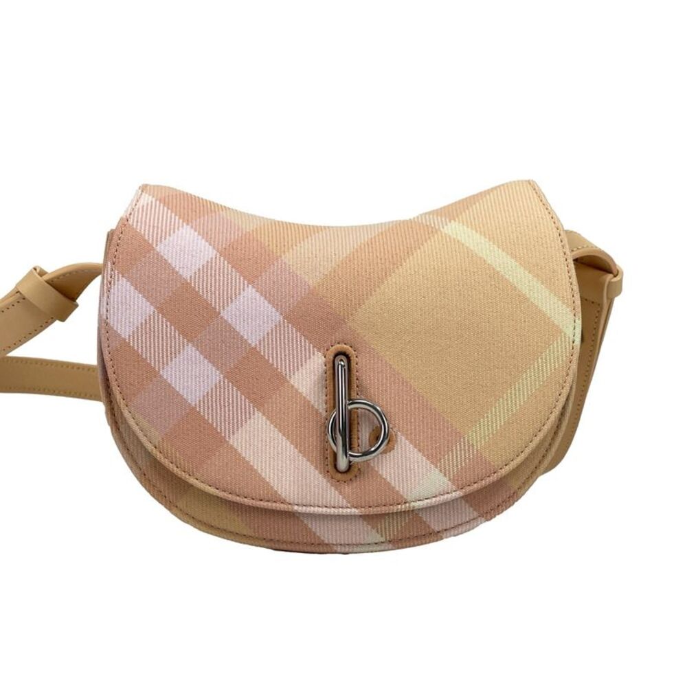 Burberry Burberry Mini Check Rocking Horse Crossbody Bag Women's Purse